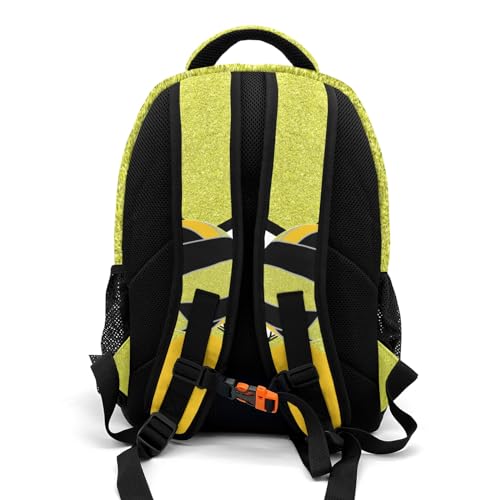 Yellow Gold Volleyball Print Customized Waterproof Backpacks Shoulders Daypacks Bags - color: Muilti 29