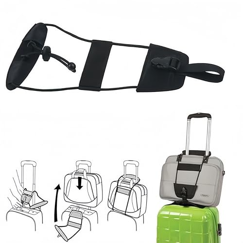 New Travel Luggage Bag Bungee Suitcase Adjustable Belt Backpack Carrier Strap