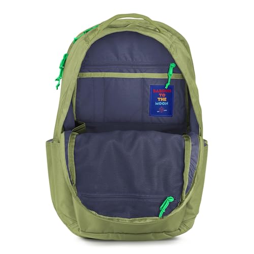 Baboon to the Moon City Backpack – Water-Repellent 16" Laptop-Friendly Backpack, Work, Travel, Gym Bag for Men & Women (Circuit) - color: Circuit