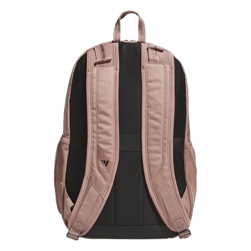 adidas Prime 7 Backpack for Laptop, School and Travel, 37L - color: Warm Clay Pink/Black