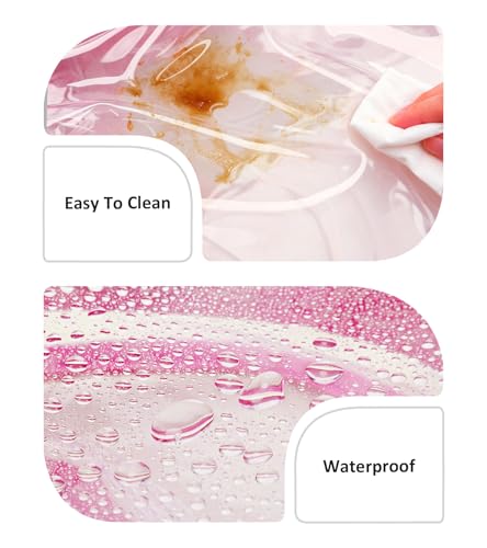 abshoo Big Heavy Duty Clear Backpack for School Girls Transparent Bookbag for Middle High School (Hot Pink) - color: Hot Pink