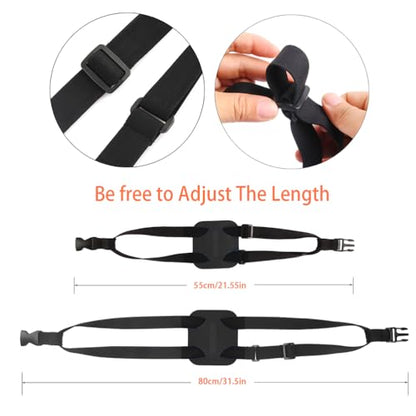 Luggage Bungee Bag Bungee, Luggage Straps Suitcase Adjustable Belt – an Adjustable and Portable Travel Suitcase Accessory-Black Buckle - color: Black buckle