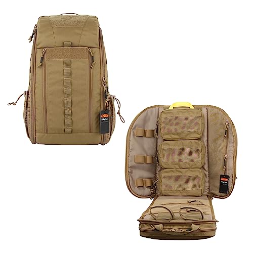 EXCELLENT ELITE SPANKER Medical Backpack Tactical Knapsack Outdoor Rucksack Camping Survival First Aid Backpack（Coyote Brown - color: Coyote Brown