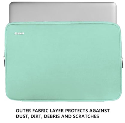 Laptop Case 14 inch, Durable Shockproof Protective Computer Cover Flip Case Briefcase Carrying Bag Compatible with 14" HP, Lenovo, Asus, Acer, Notebook, Chromebook Computer, Light Blue - color: Light Blue, size: 14 Inch