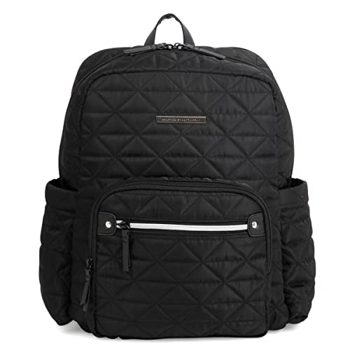Kenneth Cole REACTION Emma Women's Backpack 15" Laptop Bag for Work, High School, College, Travel, Black Diamond - color: Black Diamond, size: 15" Laptop Backpack