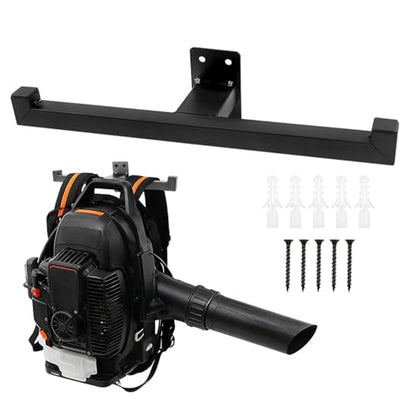 Backpack Leaf Blower Hanger, Heavy Duty Wall Mount Storage Holder for Backpack Blower, Sprayer, Chainsaw & Tacticals Gear, Garage Organizer Wall Mount Stand