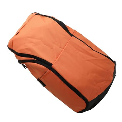 Yinhing Basketball Backpack with Laptop Compartment Large Capacity Lightweight Sports Backpack with Compartment for Wet Dry Separation - color: Orange