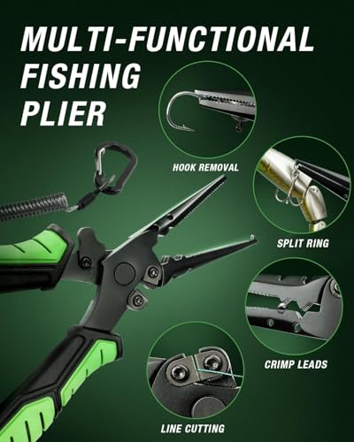 Ghosthorn Fishing Rod and Reel Combo Graphite Telescoping Fishing Pole Portable Travel Kit with Carrier Bag for Freshwater Saltwater - size: 7 ft, style: Full Kit With Fishing Tools