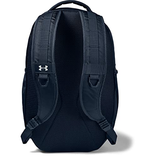 Under Armour Unisex Hustle 5.0 Backpack - color: Academy Blue (408)/Silver