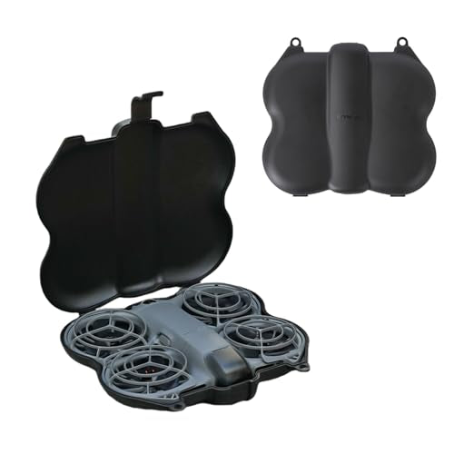 Protective Case for DJI Neo 2，Portable Compact Travel Carrying Case Storage Case for DJI Neo 2 Accessories (Black) - size: Small