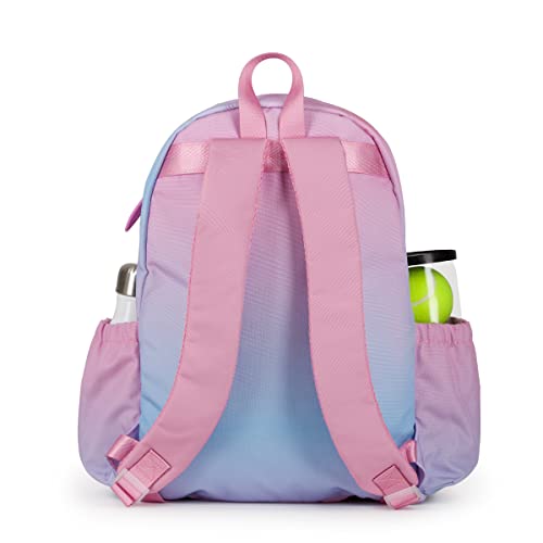 Ame & Lulu Kids Big Love Tennis Backpack - color: Pink & Blue Sorbet