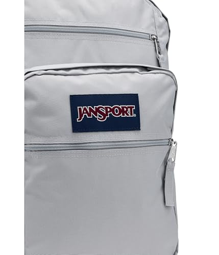 JanSport Laptop Backpack - Computer Bag with 2 Compartments, Ergonomic Shoulder Straps, 15” Laptop Sleeve, Haul Handle - Grounded Grey - color: Grounded Grey