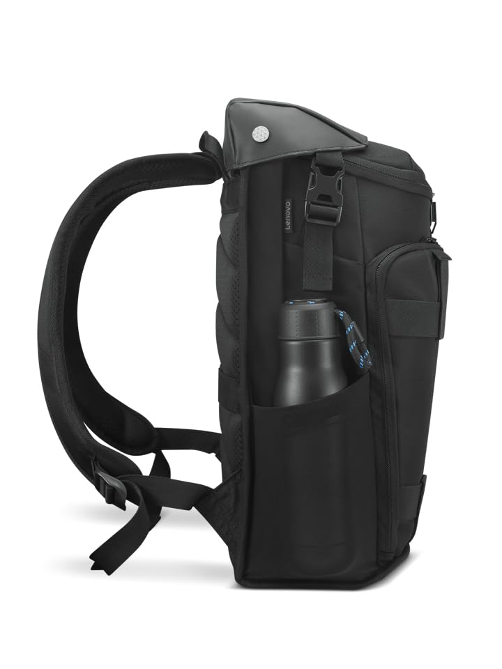 Lenovo Legion Active 17-inch Gaming Backpack - Black - Laptop Compartment - Durable & Water Resistant - Water Bottle Pocket - size: 17 inches, style: Active