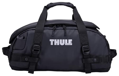 Thule Chasm Duffel bag, Weather-resistant materials, Easy packing, Converts to backpack, Internal pockets, Travel-ready - color: BLACK, size: 30L