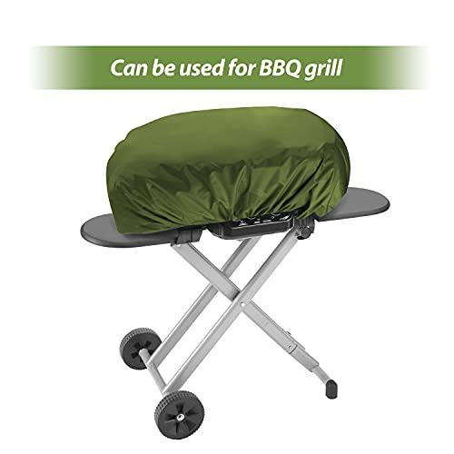 Waterproof Rucksack Cover Backpack Rain Cover 30L-100L for Travel Climbing Hiking (Black+Green, 40L-50L) - color: Black+green, size: 40L-50L