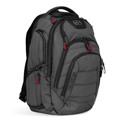 OGIO Renegade Backpack (Renegade, Black Pindot) - color: Black Pindot, style: Renegade