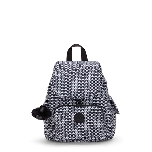 Kipling Women's City Pack Mini Backpack, Lightweight Versatile Daypack, Durable and Water-Resistant - color: Signature Print, size: 10.75''L x 11.5''H x 5.5''D
