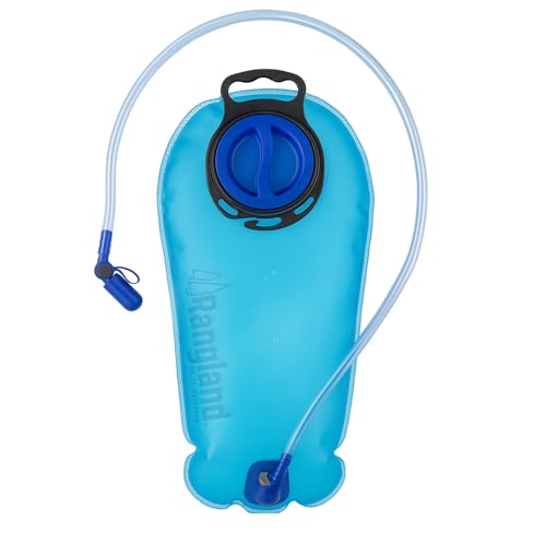 Hiking Backpack with XL Water Bladder (4L, 135oz) Wide-Mouth Hydration Bag with Leakproof Bite-Valve, Easy-Fill Ice Opening, Ergonomic Padded Comfort (Extra Large 1+ Gallon Capacity)