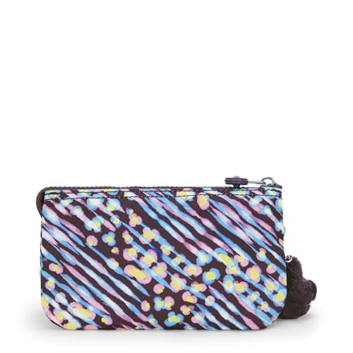 Kipling Women's Creativity Large Pouch, Versatile Cosmetics Kit, Lightweight Travel Organizer - color: Undersea Lights, size: 7.25''L x 4.25''H x 1.5''D