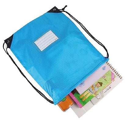 20 Pcs Drawstring Bags,Bulk Draw String Backpack, DIY Gym Sports Cinch Bag Sackpack for Women Men, Sky Blue - color: Sky Blue