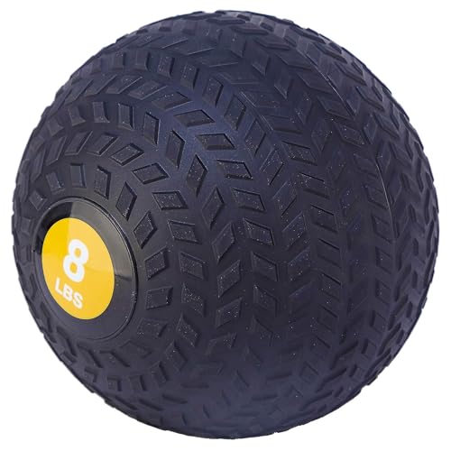 Fitvids Slam Medicine Wall Balls Workout Exercise Fitness Weighted Balls for Cross Training, Strength and Conditioning Exercises, Cardio and Core Workouts - style: 8 Pounds
