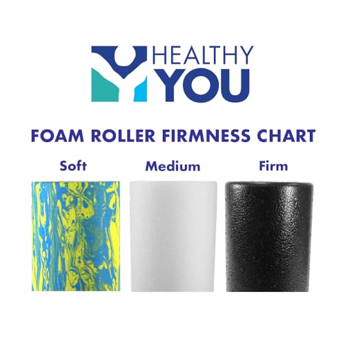 Low Density Soft/Medium Foam Physical Therapy Roller (36" Half Round) - size: 36" Half Round