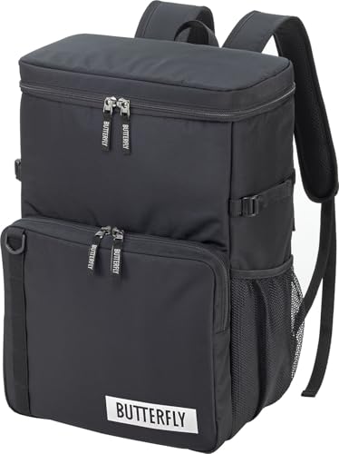 Butterfly Table Tennis Mobilitas Ruck Bag – Large-Capacity Type Bag with Two Zipper Pockets and Two Pouches for Efficient Storage Space – Versatile & Stylish Backpack - color: White