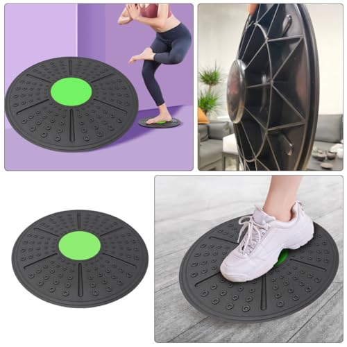 Balance Training Board with Massage Points Non-slip PP Material Equilibrium Pedal for Home Fitness Physical Therapy and Core Stability Exercise