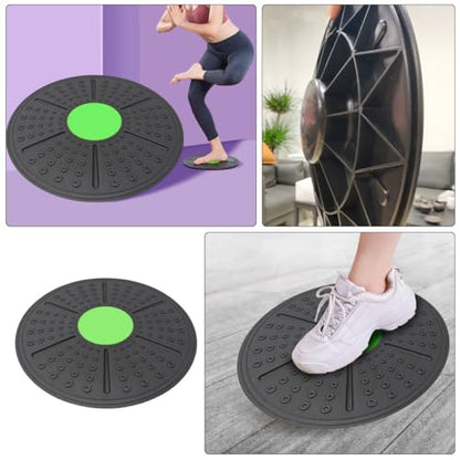 Balance Training Board with Massage Points Non-slip PP Material Equilibrium Pedal for Home Fitness Physical Therapy and Core Stability Exercise