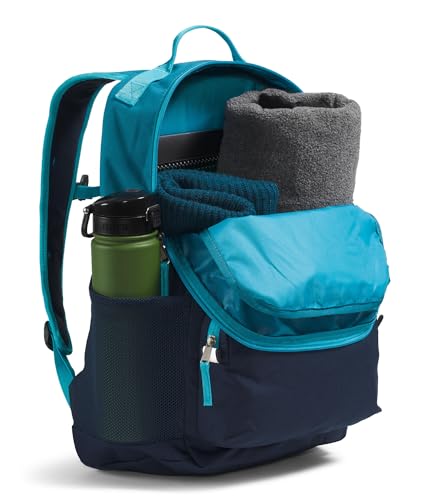 The North Face Teen Chuckwalla Daypack - Travel Backpack, Laptop Sleeve, Reflective Safety Details, Adjustable Strap, Dusk Blue/Summit Navy, One Size - color: Dusk Blue/Summit Navy