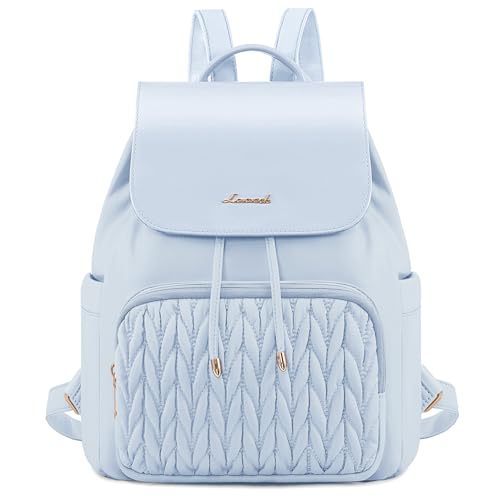 LOVEVOOK Backpack Purse for Women,Small Backpack for Women for Travel Work,Cute Backpack Daypack With Anti-theft Pocket,Fashion Ladies Backpack for Daily College Shopping - color: Blue, size: 13 inch