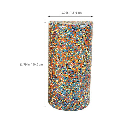 DOITOOL Semicircle Yoga Half Foam Roller 30x15cm for Muscle Massage and Physical Therapy Core Exercise Balance Trainer