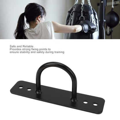 Battle Ropes Anchor Bracket | 300KG Iron Wall Ceiling Mount | Exercise Anchor for Suspension Trainers/Workout Bands/Boxing Equipment