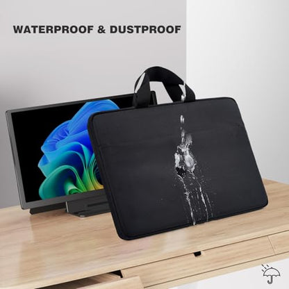 24 Inch Large Portable Monitor Case, Protective Carrying Sleeve for Ygretyrjh 24"/Hyangin 24"/Flytocca 23.8"/Redalf 23.8"/KEFEYA 23.8" Inch Large Portable Monitor with Stand Case Bag, Black - size: 24 Inch(W/Stand)