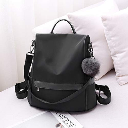 CHERUTY Women Backpack Purse Nylon Anti-theft Fashion Casual Lightweight Travel Shoulder Bag - size: Large