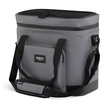 Igloo Trailmate Soft Sided Coolers | Portable Insulated Cooler Bag - color: 36-Can Carbonite