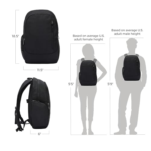 Travelon Anti Theft Urban Backpack - color: Black