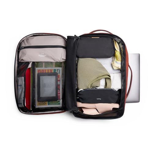Bellroy Lite Travel Pack 30L (carry-on backpack, travel pack with laptop pocket, interior packing cells and tuck-away straps) - Clay - color: Clay