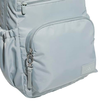 adidas Weekender Backpack – Small Lightweight Everyday Bag, 19L, Wonder Sage Green/2, OSFA - color: Wonder Sage Green/2