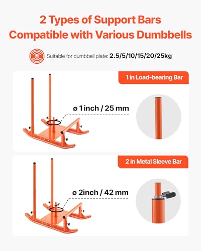 VEVOR Football Sleds and Chutes, Weight Sled, Football Training Pull Push Running Sled, Fitness Workout Sled Push Gym Equipment, Adjustable Height Handle, Compatible 1/2 in Weight Plates - style: Multi Handle-OR