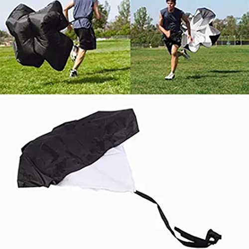 Speed Resistance Running Parachute Durable Adjustable Strap for Acceleration Training, Suitable for Track and Field Athletes, Coated Cloth