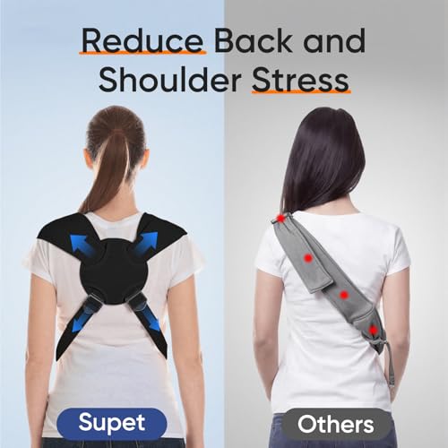 Supet Dog Sling Carrier, Hands Free Adjustable Puppy Pouch Carrier, Soft Wearable Pet Front Bag for Dachshund & Teacup Dogs, Anti-Anxiety Chest Carrier with Back Pain Relief (Black, Regular) - color: Black, size: Regular ( 4 - 14Lbs )