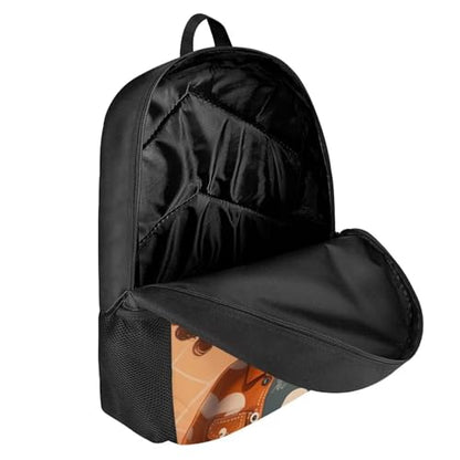 Personalized Bookbag for Kids Elementary/Kindergarten School Bag African Backpack Girls 10-12/8-10 Custom Name Schoolbag for Camping - color: African Black Girl-27