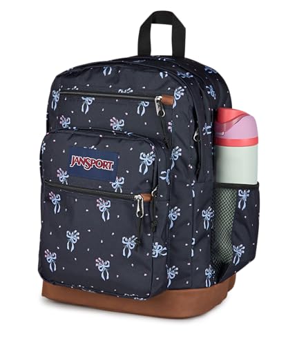 JanSport Cool Backpack with 15-inch Laptop Sleeve, Large Computer Bag Rucksack with 2 Compartments, Ergonomic Straps, Pastel Petals - Black - color: Pastel Petals Black/Blue/Pink/Green