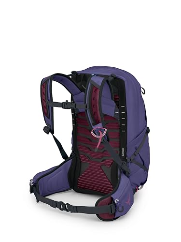 Osprey Tempest 22L Women's Lightweight Hiking Backpack - Small Daypack for Travel & Camping, Deep Fig/Hotspot Pink - color: Deep Fig/Hotspot Pink, size: 22L - Standard Fit