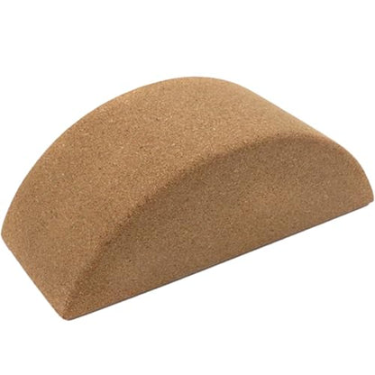 Kisangel Yoga Brick Set High Density Cork Non-Slip Balance Blocks Core Training Yoga Equipment for Home and Studio Use