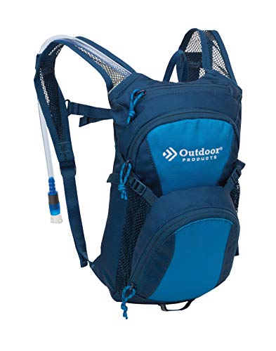 Outdoor Products Tadpole Hydration Pack (Black) (Violet Tulip) - color: Bright Blue