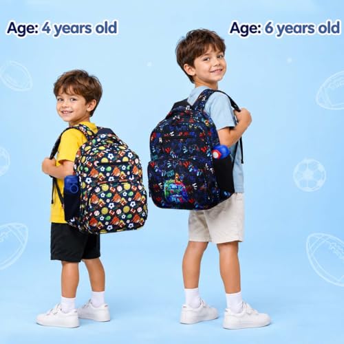 RHCPFOVR Kids Backpack for Girls - Girls Backpack 3-8 Ages Butterfly for Kids 15 Inch School Bookbag for Kindergarten Elementary School Bookbag for Girl 1st 3nd Grade - style: Dark Blue Games