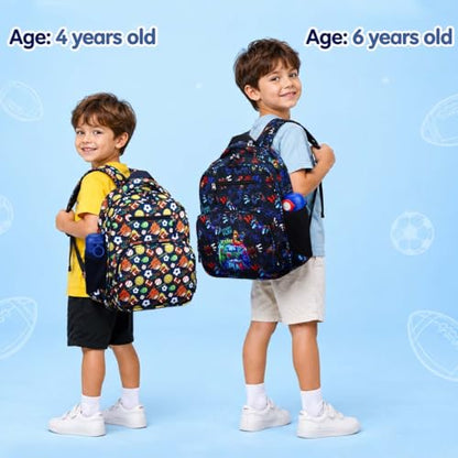 RHCPFOVR Kids Backpack for Girls - Girls Backpack 3-8 Ages Butterfly for Kids 15 Inch School Bookbag for Kindergarten Elementary School Bookbag for Girl 1st 3nd Grade - style: Dark Blue Games