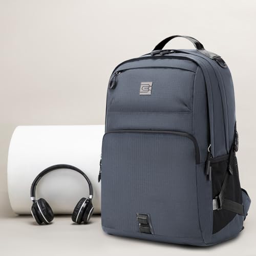 Laptop Backpack, Lightweight Waterproof Material, Travel Sports Bag, Suitable for 16 inch Laptops (Gray) - color: Gray